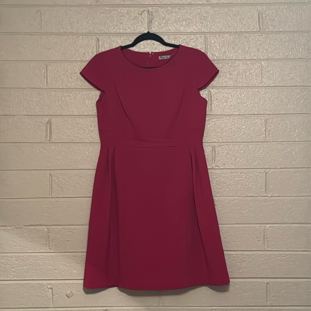 Fuchsia colored dress